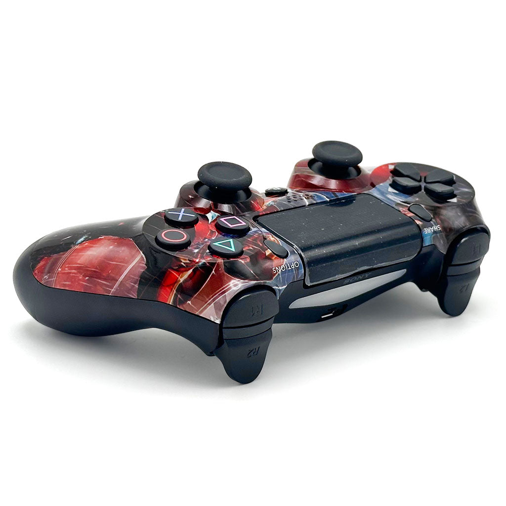 Manette Sans Fil Sony DualShock 4 pour PS4 (High Copy)– Édition Captain America