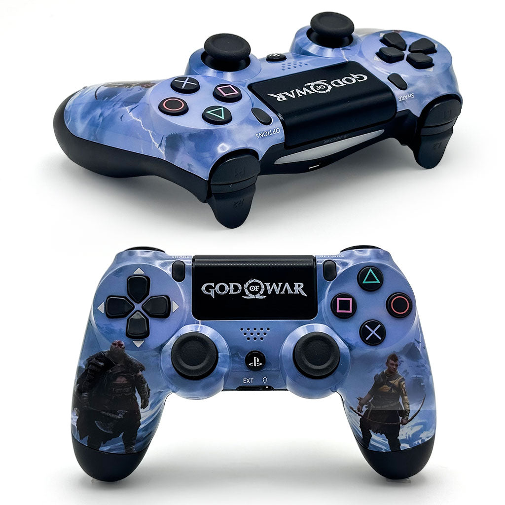 Manette Sans Fil Sony DualShock 4 pour PS4 (High copy) – Édition God of War Ragnarok