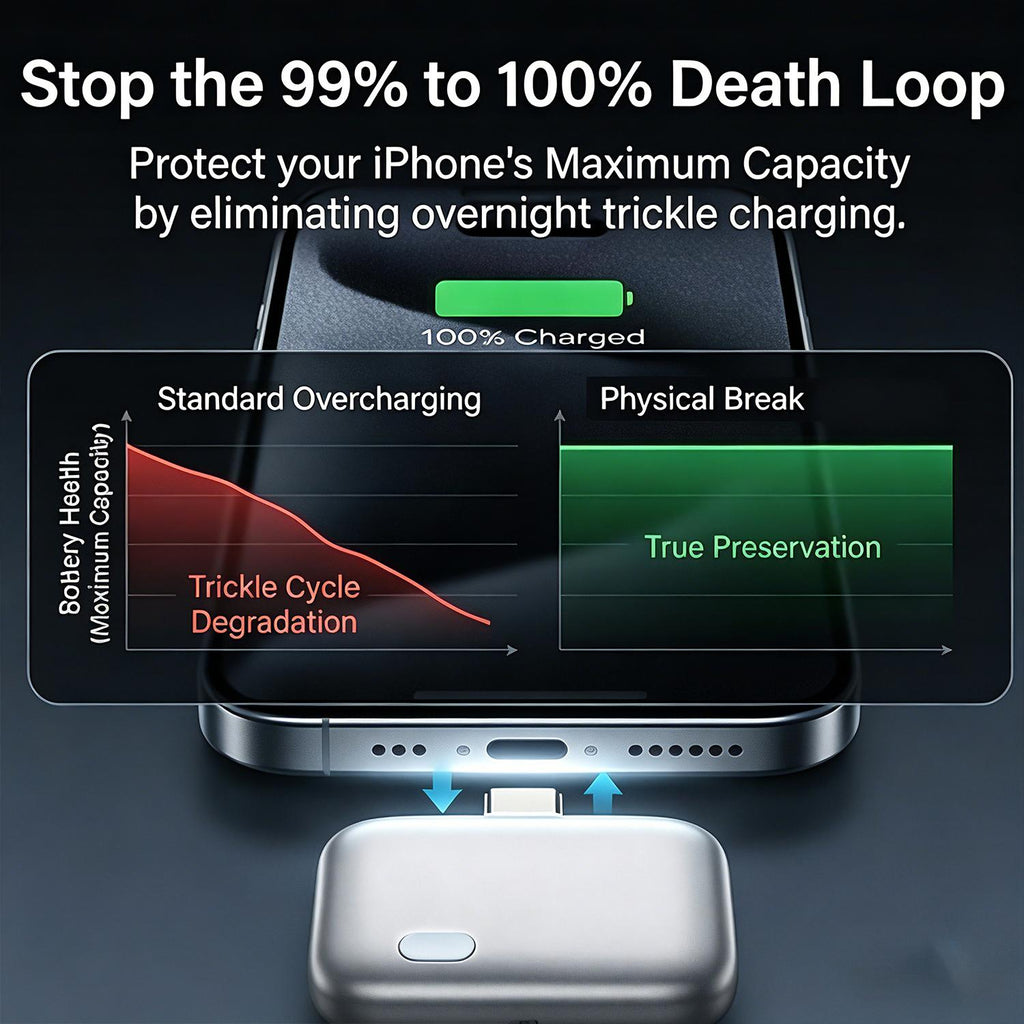Protecteur de Câble Intelligent USB-C avec Éjection Automatique Anti-Surcharge
