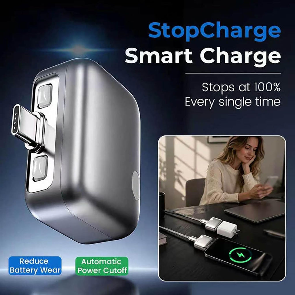Protecteur de Câble Intelligent USB-C avec Éjection Automatique Anti-Surcharge