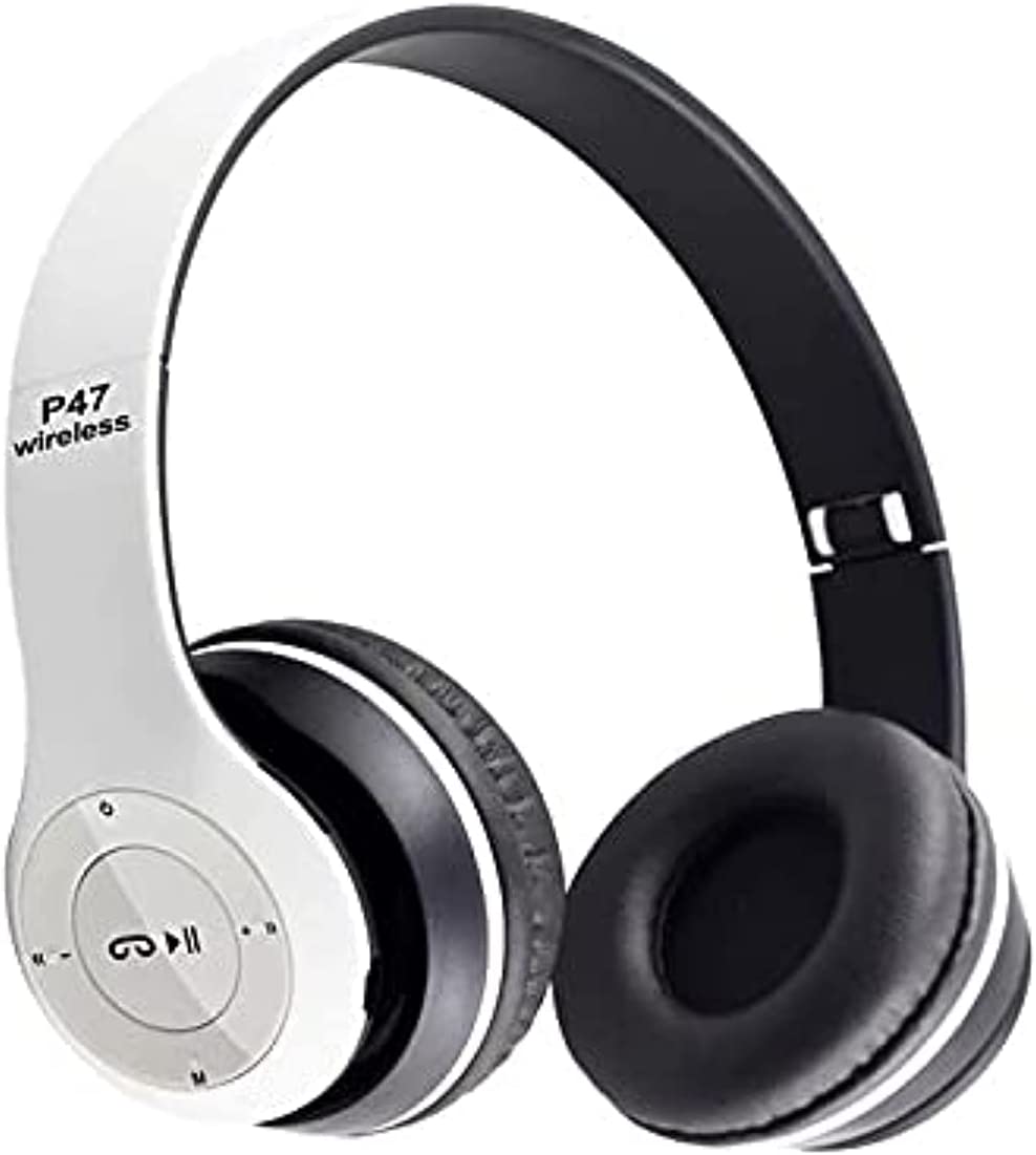 Casque Audio Bluetooth Pliable P47 – Sans Fil et Filaire avec Prise Jack 3,5 mm