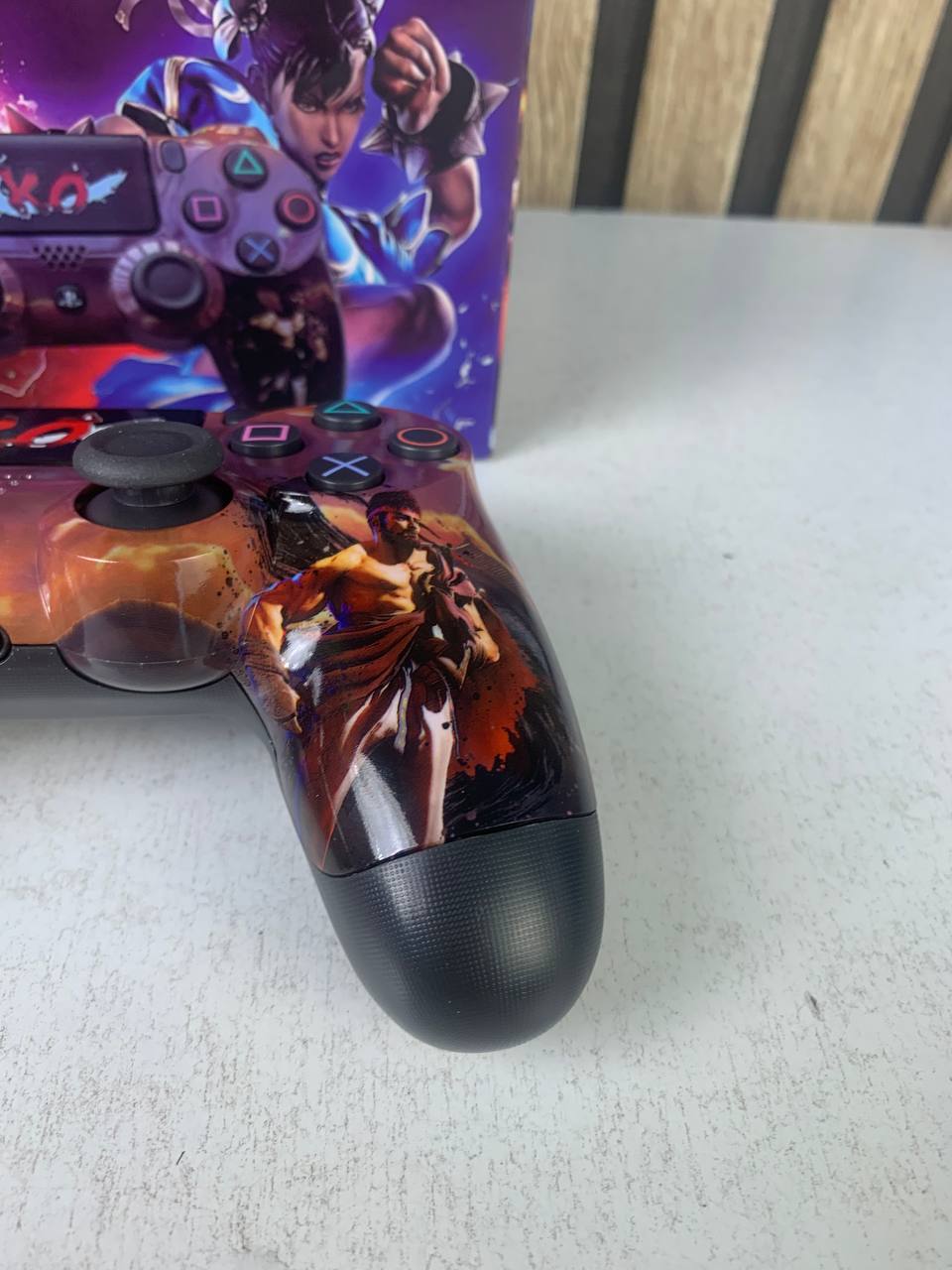 Manette Sans Fil Sony DualShock 4 pour PS4 (High Copy) – Édition Street Fighter V2