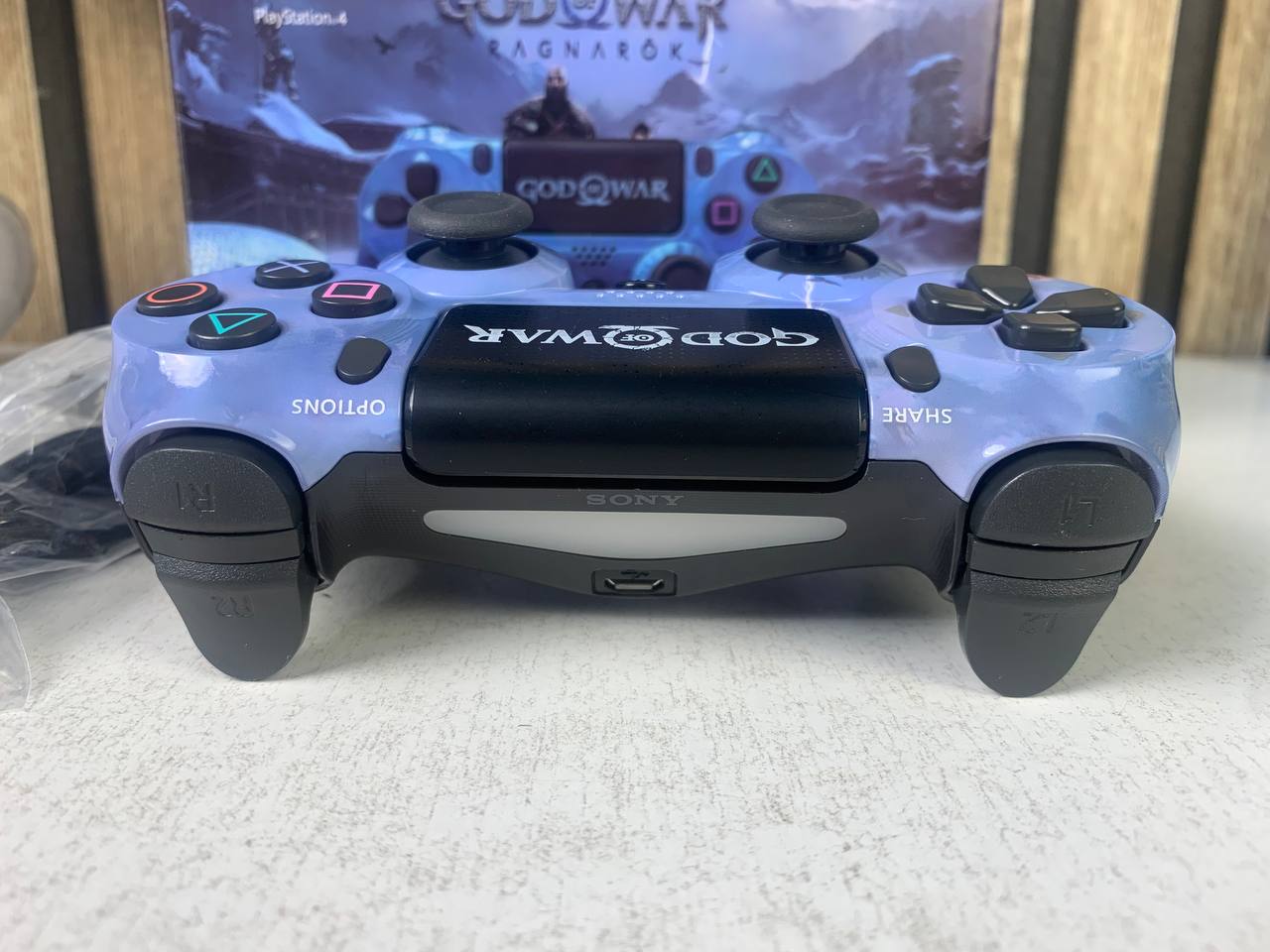 Manette Sans Fil Sony DualShock 4 pour PS4 (High copy) – Édition God of War Ragnarok