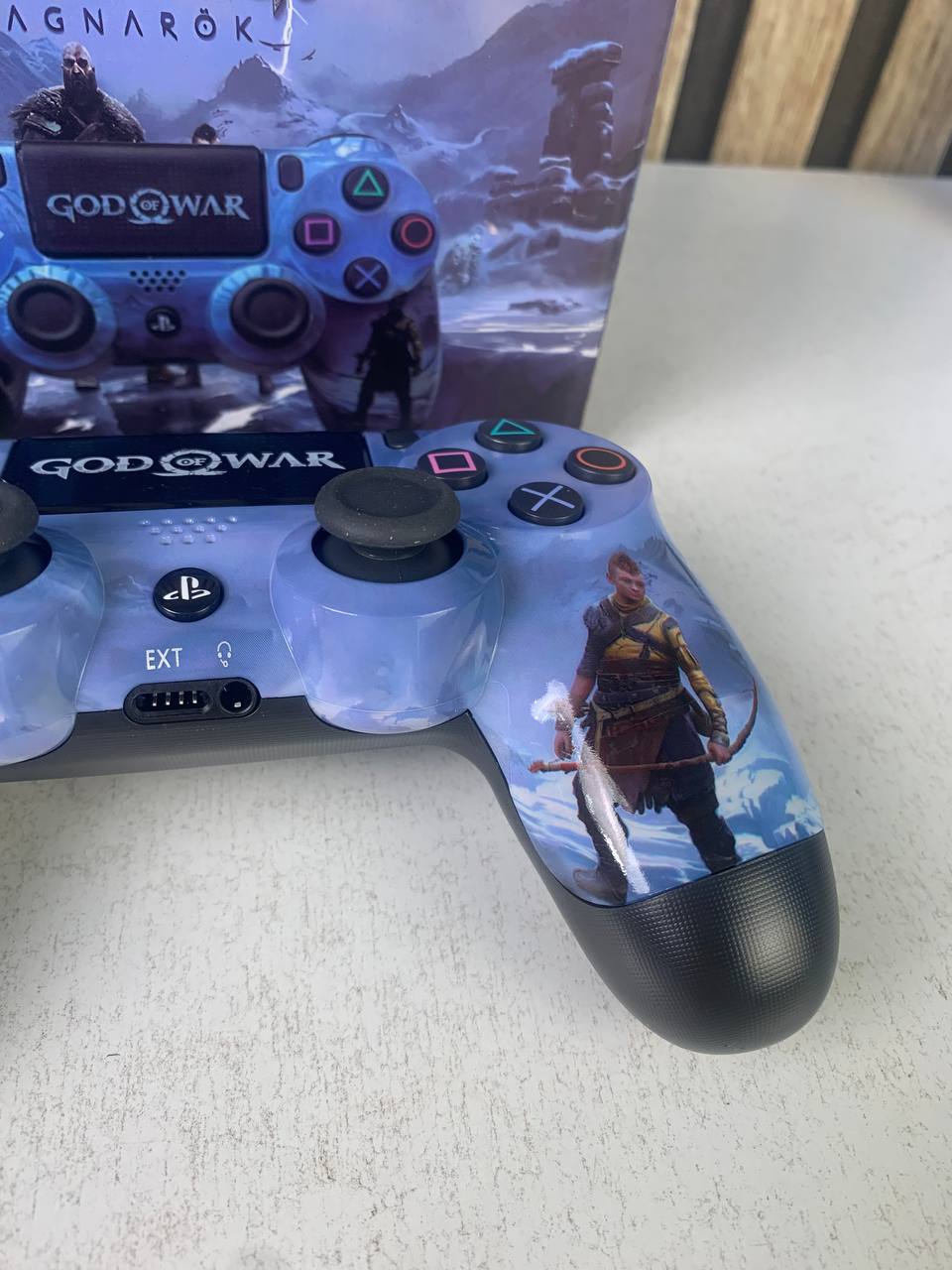 Manette Sans Fil Sony DualShock 4 pour PS4 (High copy) – Édition God of War Ragnarok