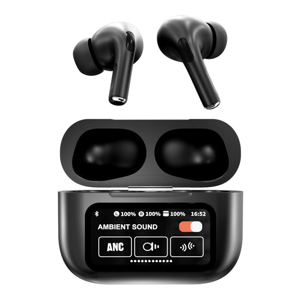 Écouteurs AIRBUDS avec Réduction de Bruit Double ANC/ENC