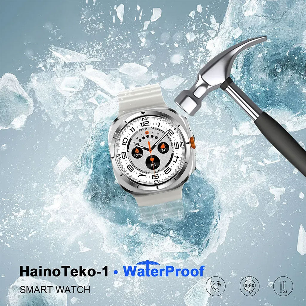 Montre Connectée Haino Teko-1 avec Écran AMOLED et 3 Bracelets