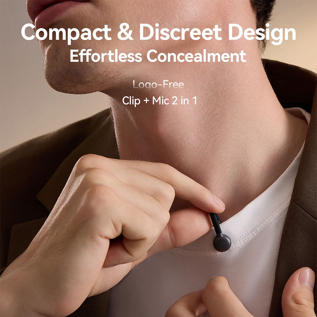 Microphone Cravate Sans Fil Hollyland Lark M2S Combo – Récepteur Caméra et USB-C