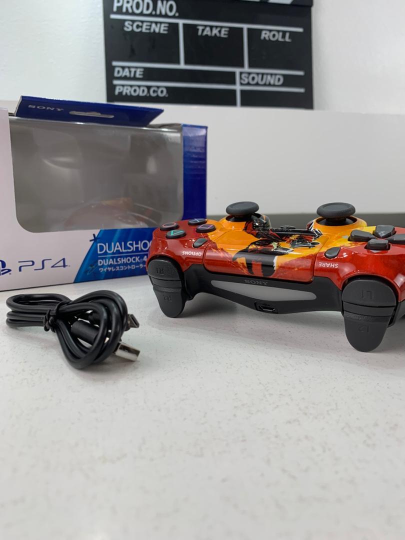 Manette Sans Fil Sony DualShock 4 pour PS4 (High Copy) – Édition Red Dead Redemption 2