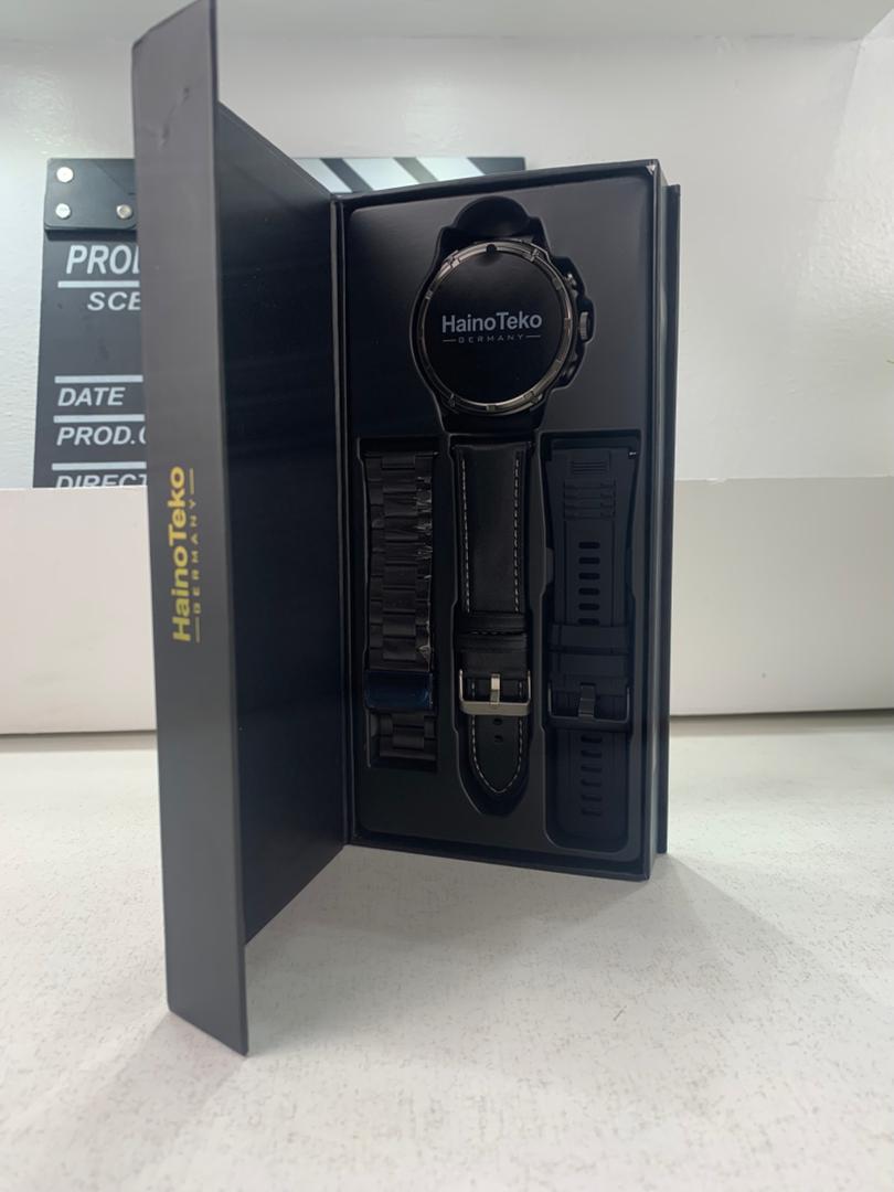 Montre Connectée Haino Teko RW-60 Max avec Lampe Torche et 3 Bracelets