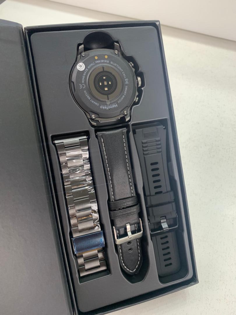 Montre Connectée Haino Teko RW-60 Max avec Lampe Torche et 3 Bracelets