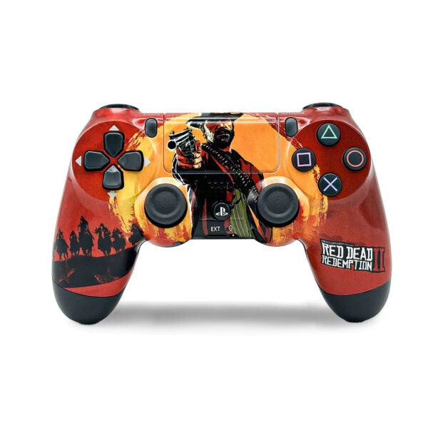 Manette Sans Fil Sony DualShock 4 pour PS4 (High Copy) – Édition Red Dead Redemption 2