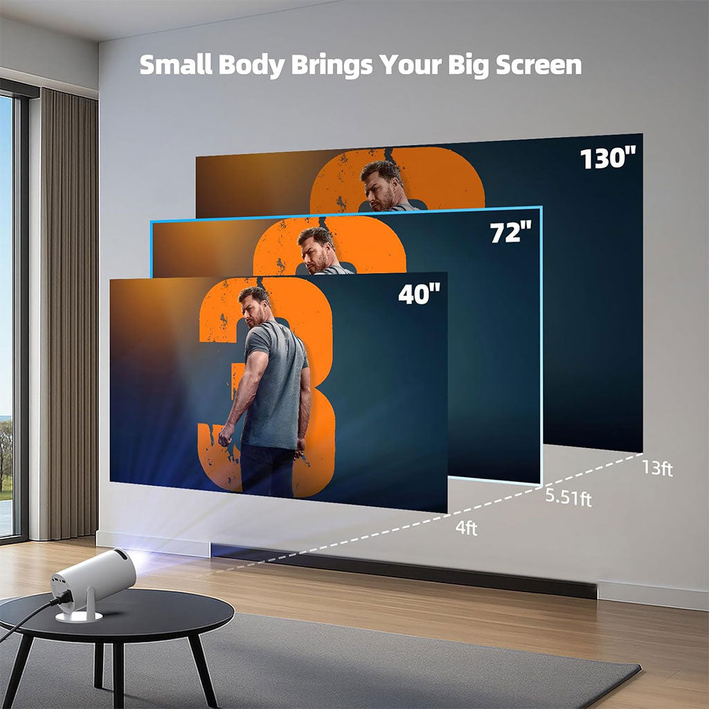 Console de Jeux Rétro avec Projecteur Intelligent – Android 11, 64GB, 2 Manettes