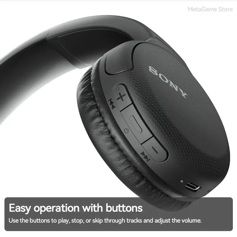 Casque Bluetooth Sony WH-CH510 – Sans Fil avec Assistant Vocal Intégré