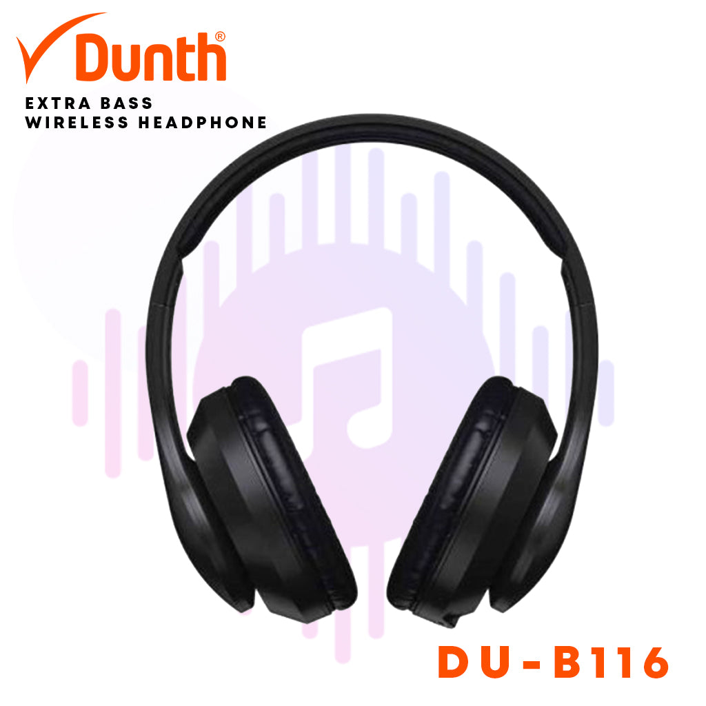 Casque Bluetooth Sans Fil DUNTH DU-B116 – Stéréo avec Microphone Intégré