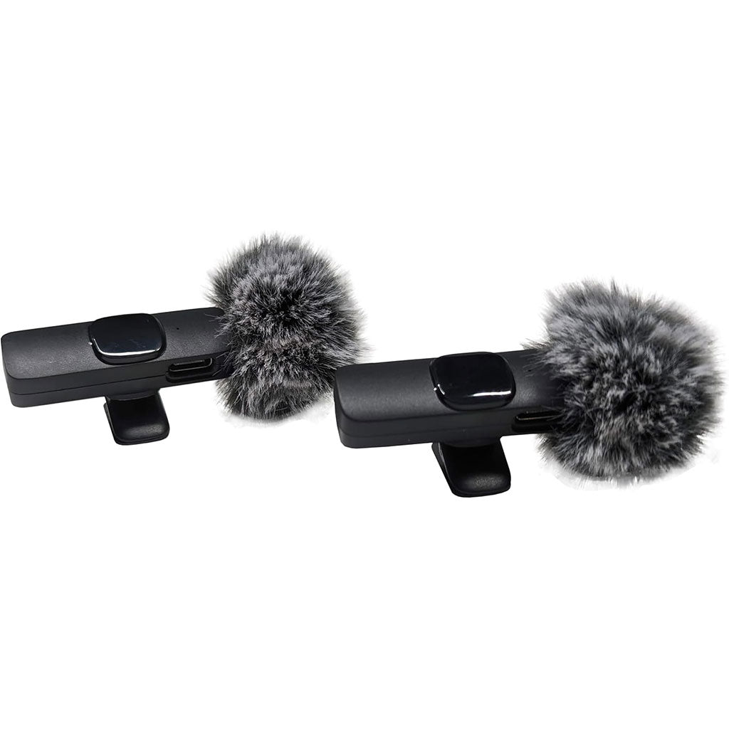 Microphone Cravate Sans Fil 3 en 1 – Plug & Play avec Réduction de Bruit Intelligente
