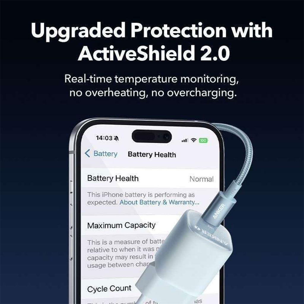 Chargeur Anker Zolo Original 20W USB-C – Charge Rapide