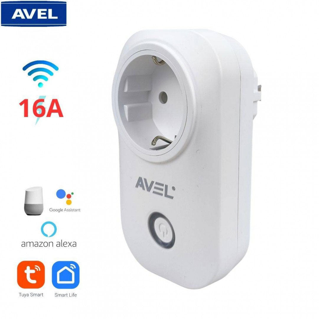 Prise Intelligente WiFi AVEL avec Commande Vocale