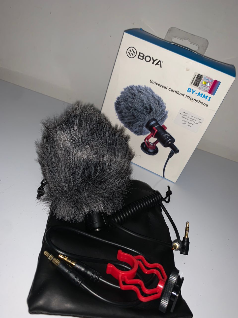 Microphone Boya MM1 – Micro Universel pour Appareil Photo et Smartphone