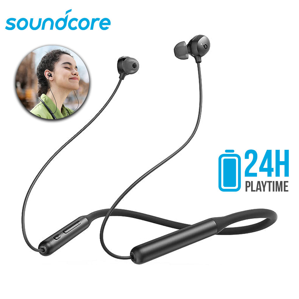 Écouteurs Sport Tour de Cou Anker Soundcore Life U2 – Bluetooth 24h d'Autonomie