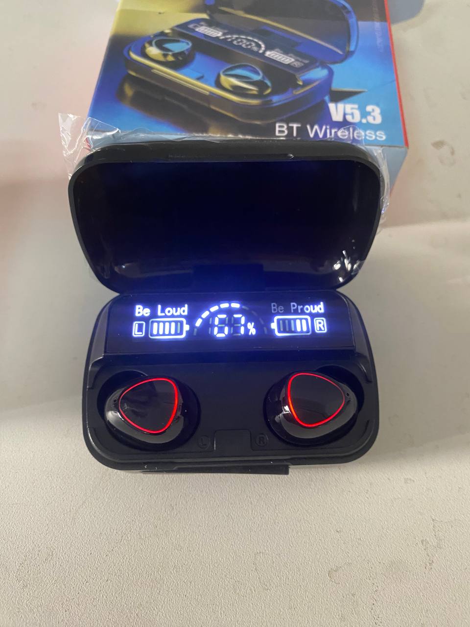 Écouteurs Sans Fil M10 Stéréo Bluetooth 5.1 avec Powerbank Intégré